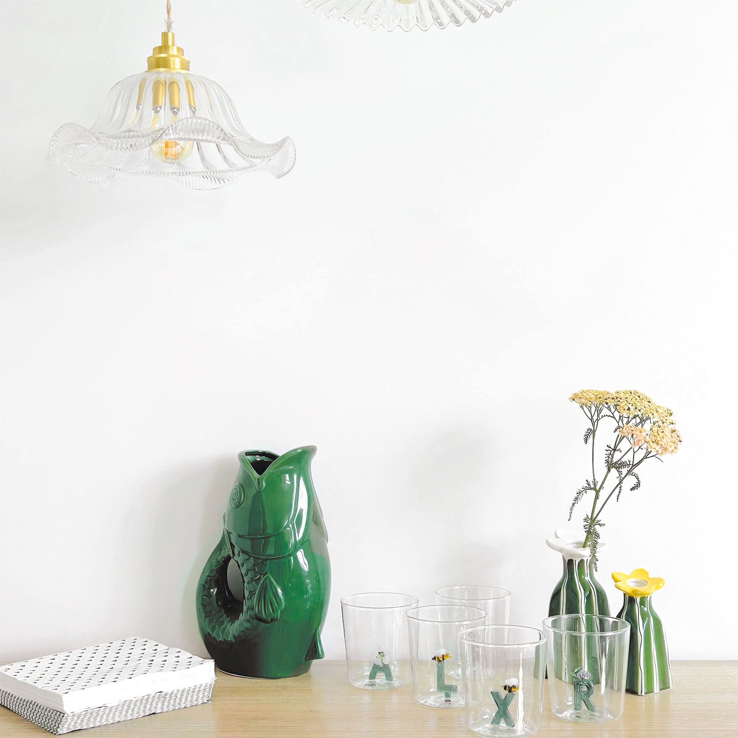 Déco soliflor fleur mm D6 H15cm