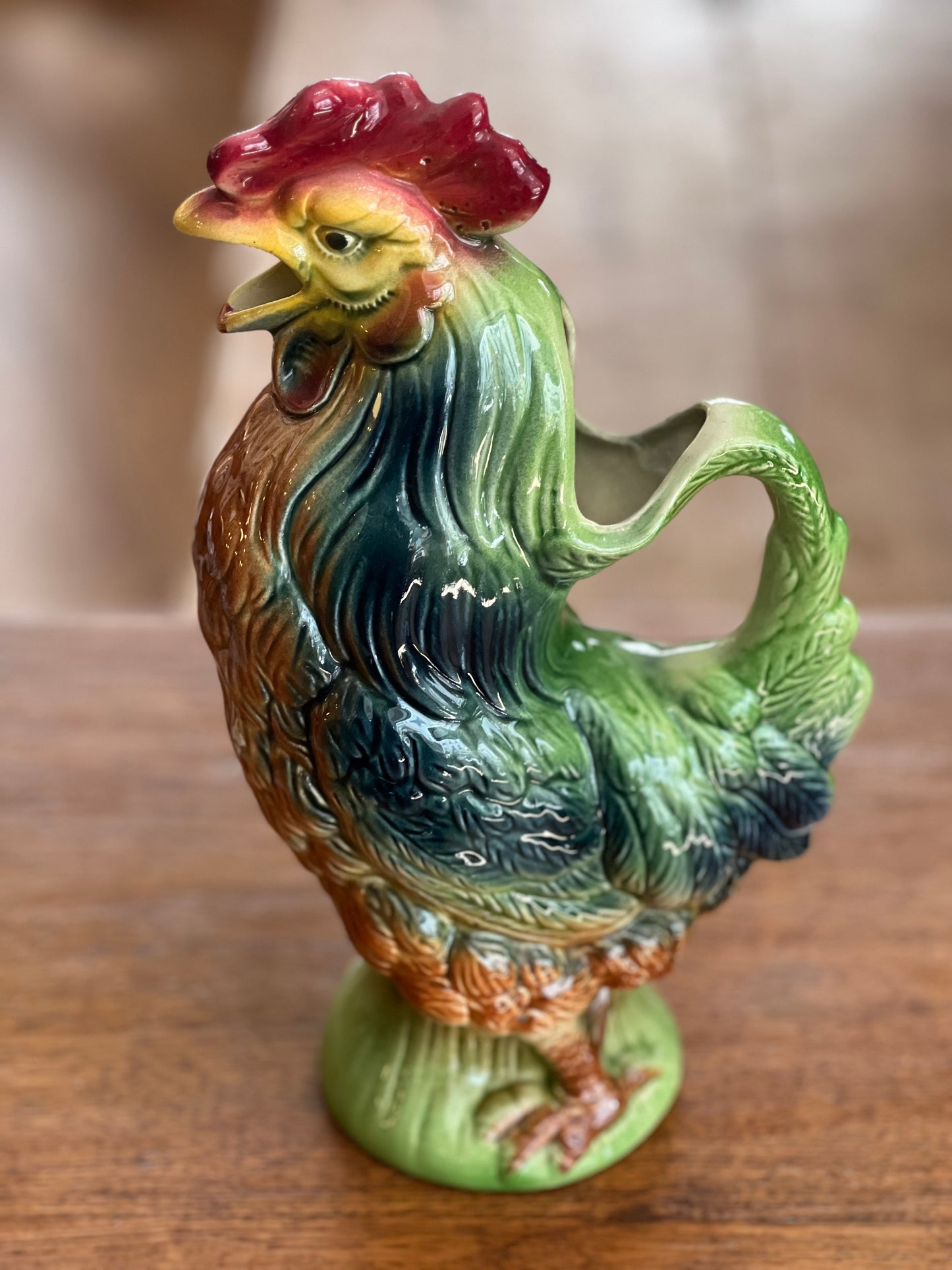 Coq carafe vintage