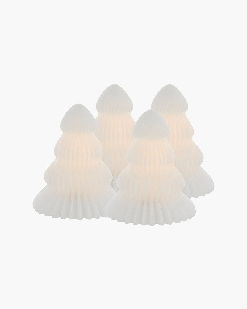 Bougie Led Sapin - Claire mini set de 4
