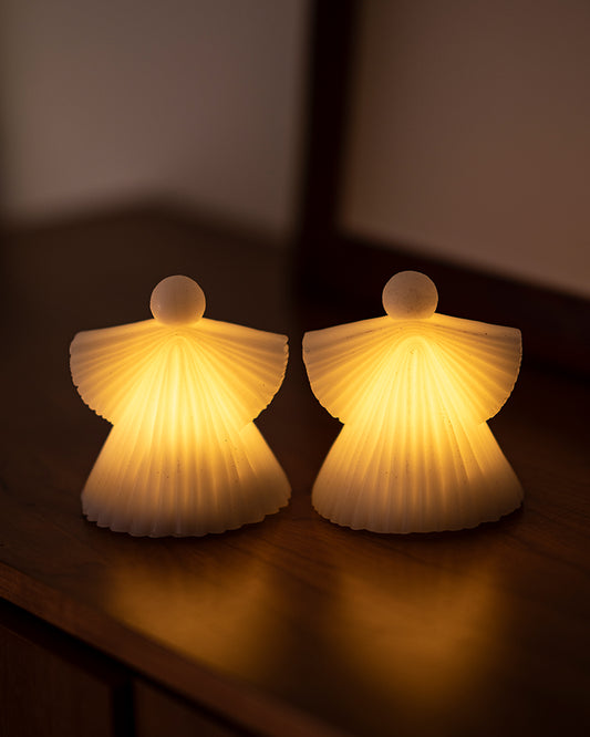 Bougie Led Angel à piles- set de 2