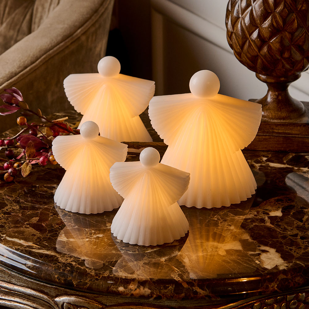 Bougie Led Angel à piles- set de 2
