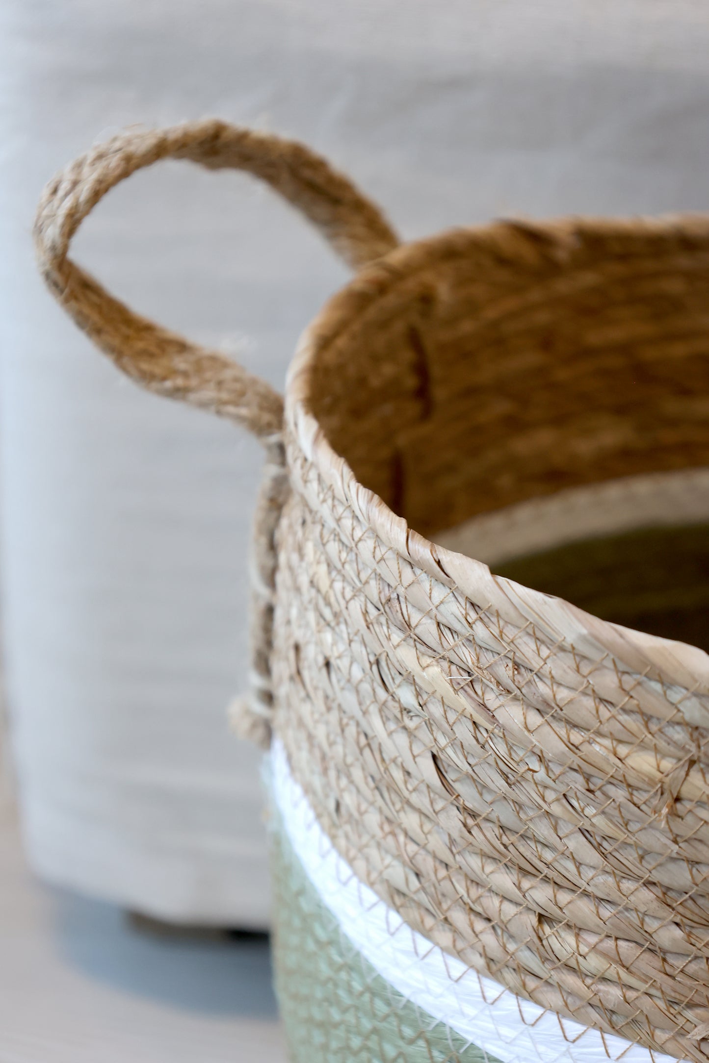 Panier en jute