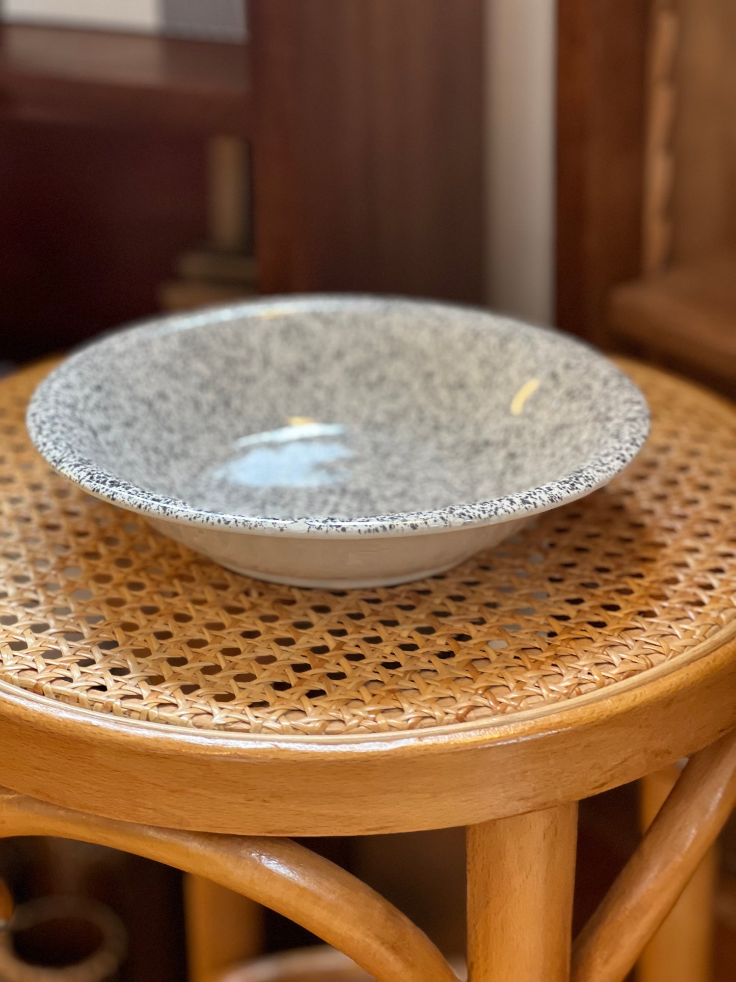 Petit saladier vintage moucheté
