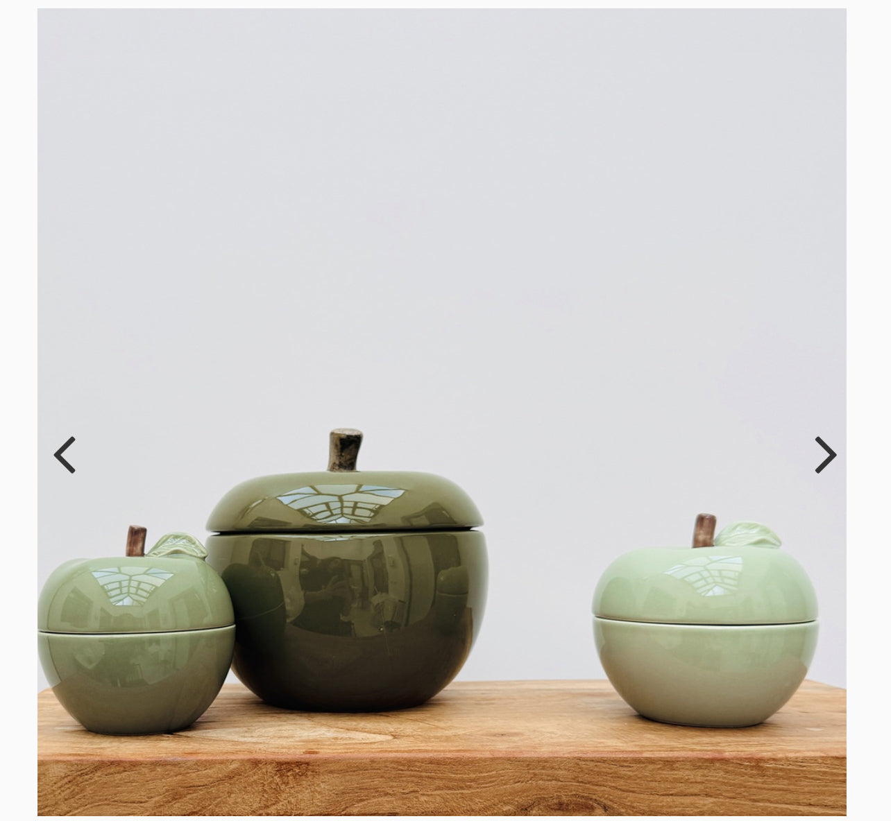 Bougie pom' glow matcha salvia D9,8 H10,2cm