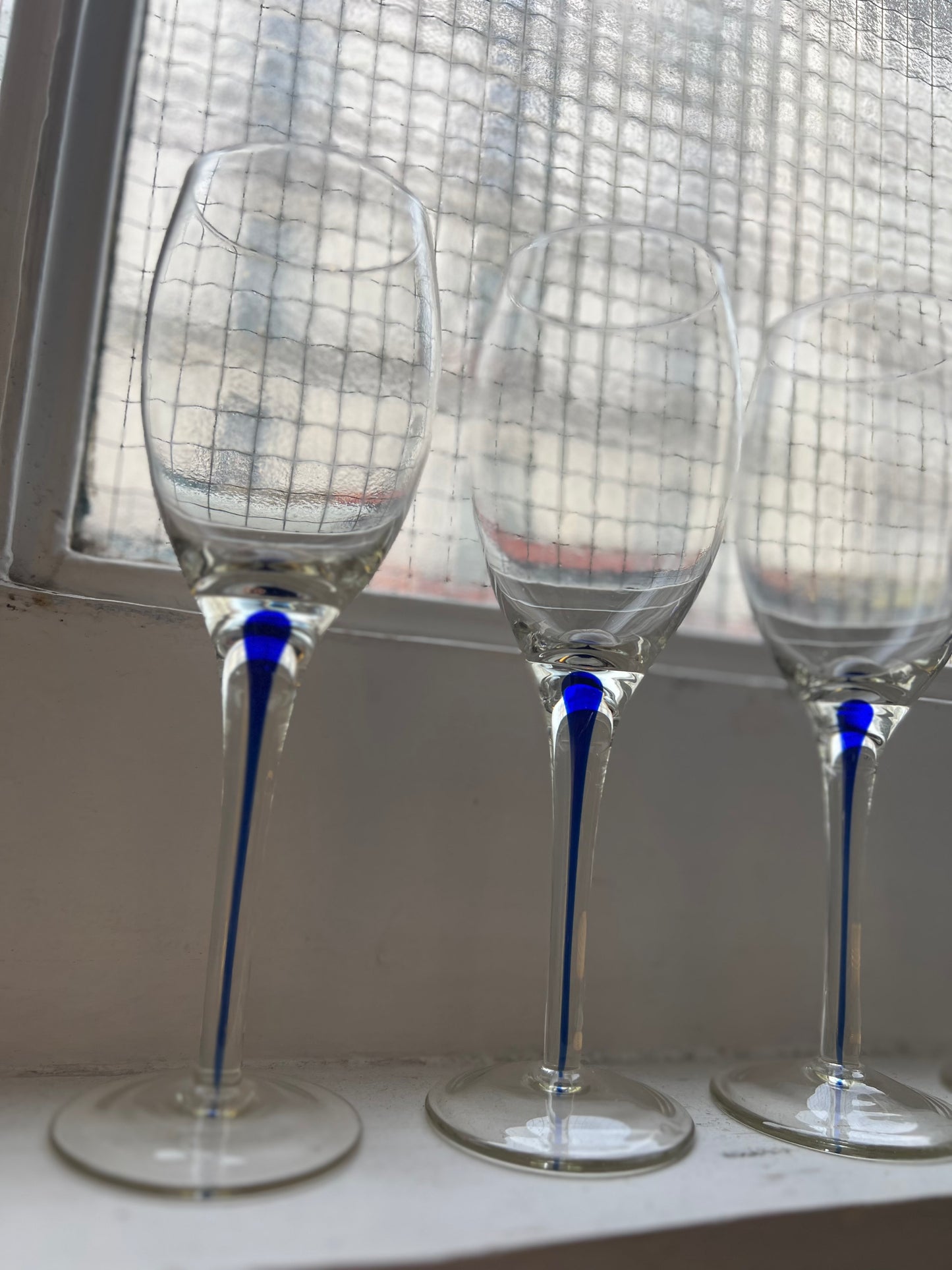 Flûtes à champagne vintage