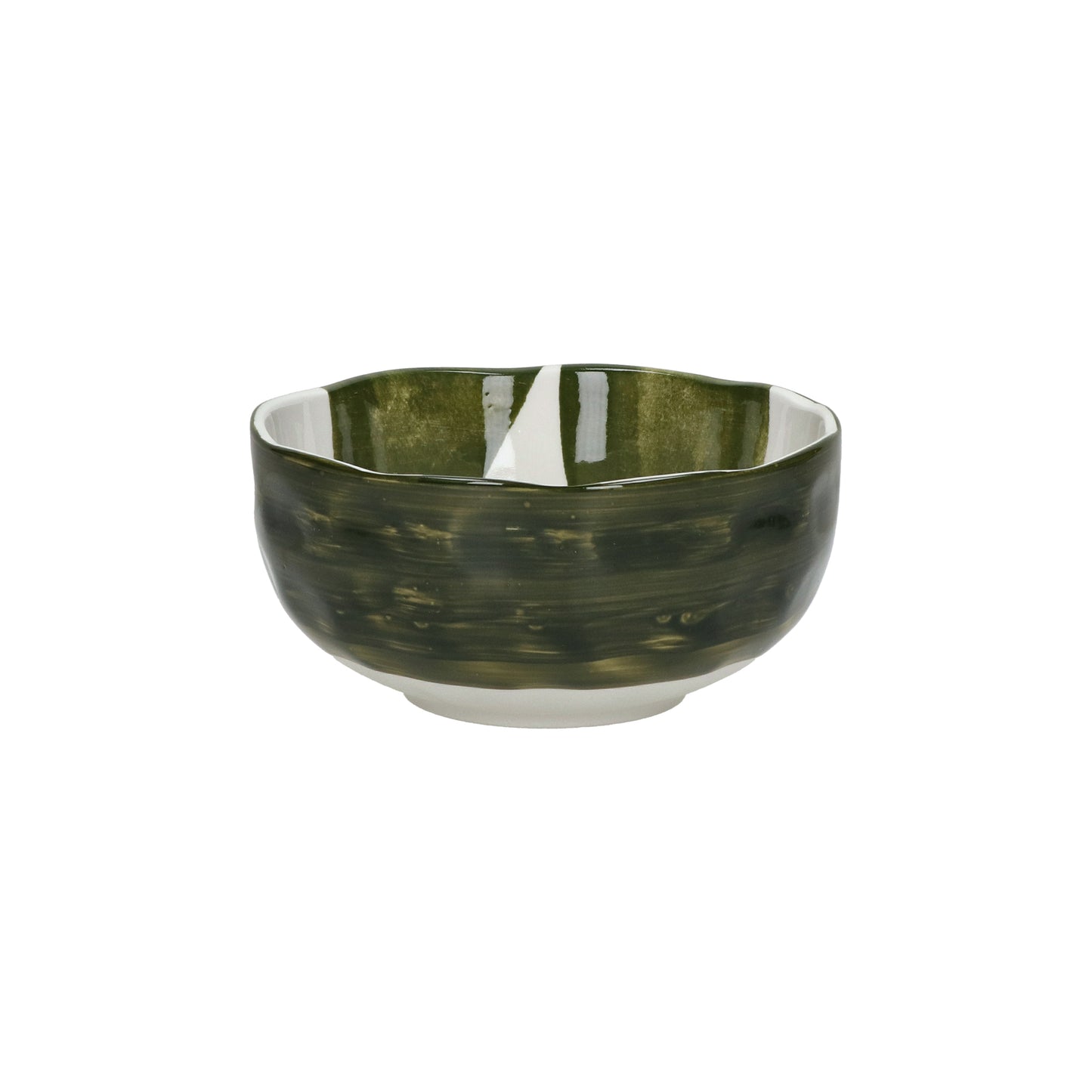 Bol à soupe LABO - porcelaine - DIA 15,2 x H 6 cm - vert