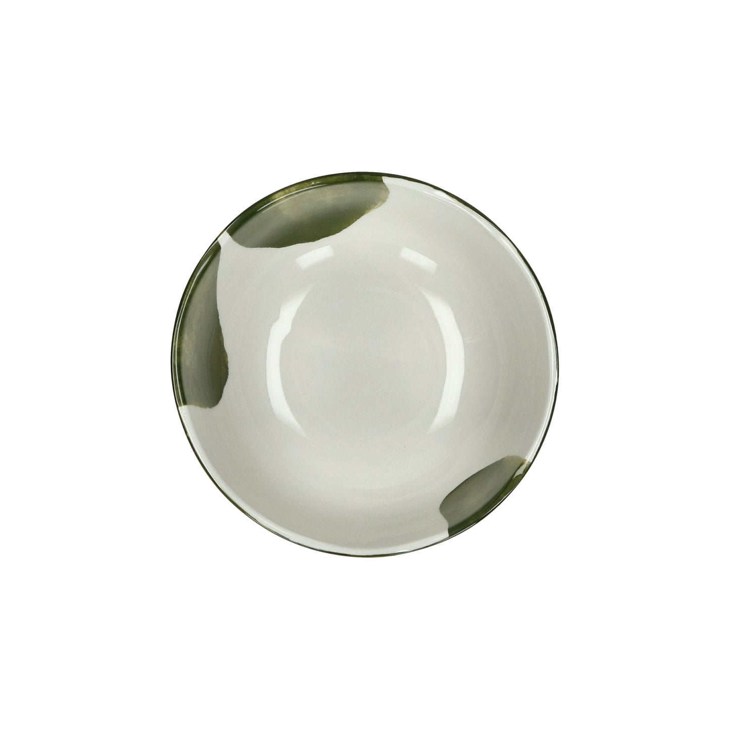 Bol à soupe LABO - porcelaine - DIA 15,2 x H 6 cm - vert