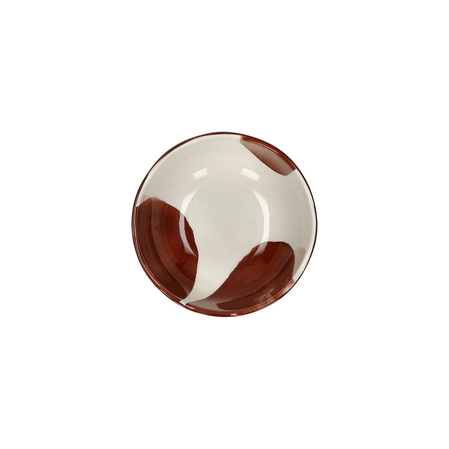 Bol à céréales LABO - porcelaine - DIA 11,2 x H 5,4 cm - rouille