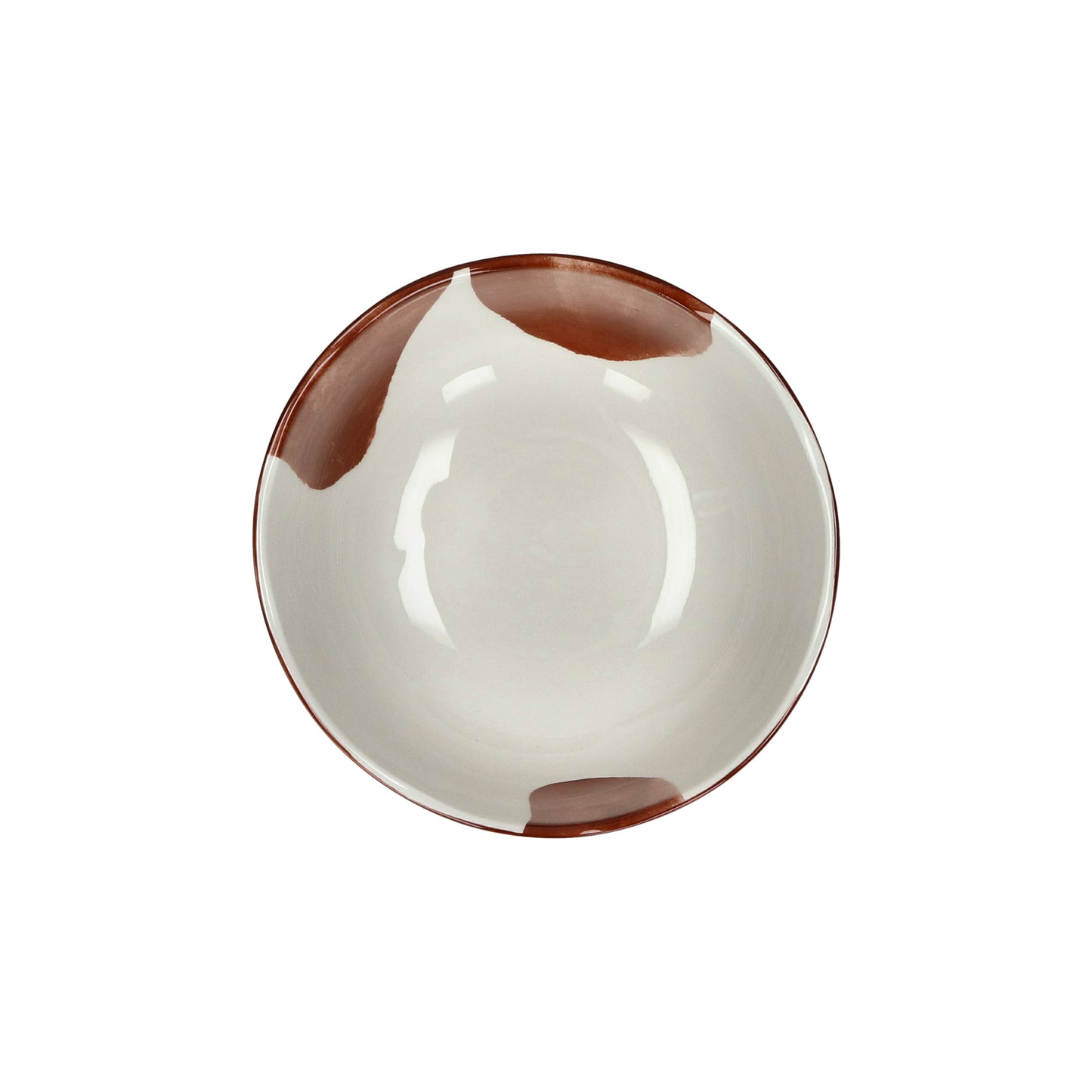 Bol à soupe LABO - porcelaine - DIA 15,2 x H 6 cm - rouille
