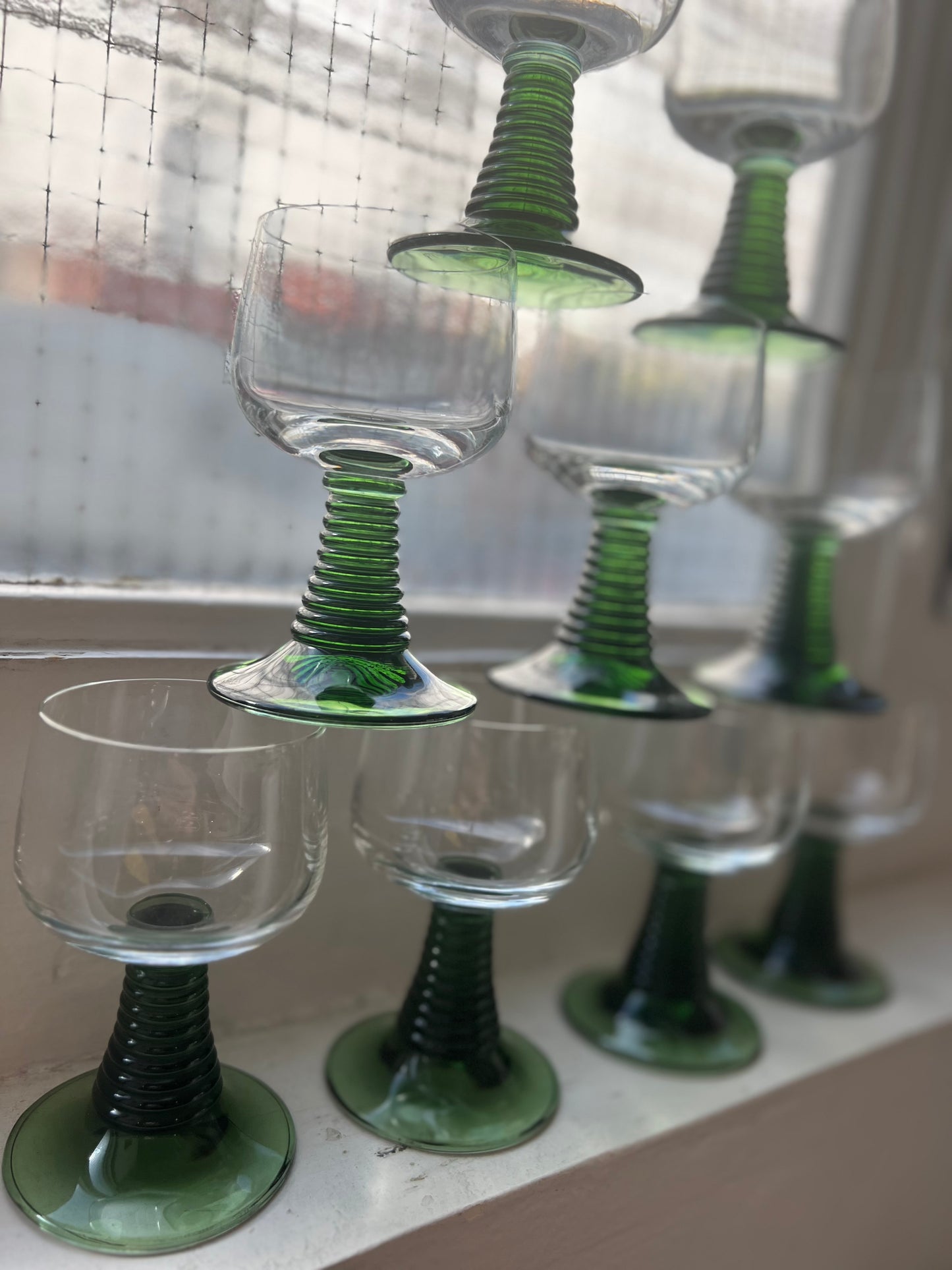 Verre à pieds vintage