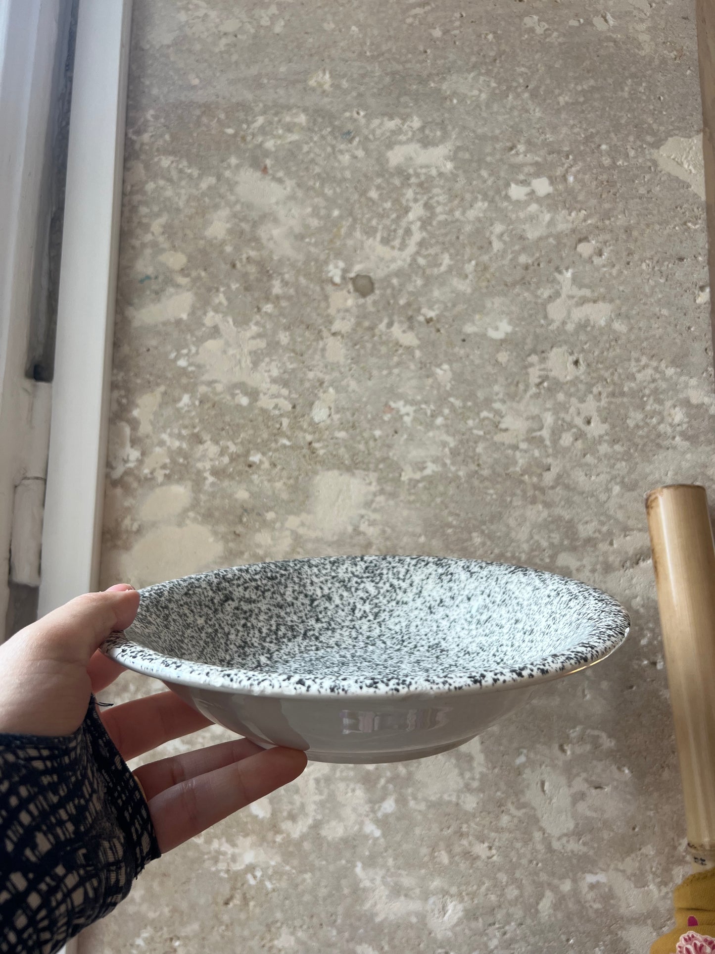 Petit saladier vintage moucheté