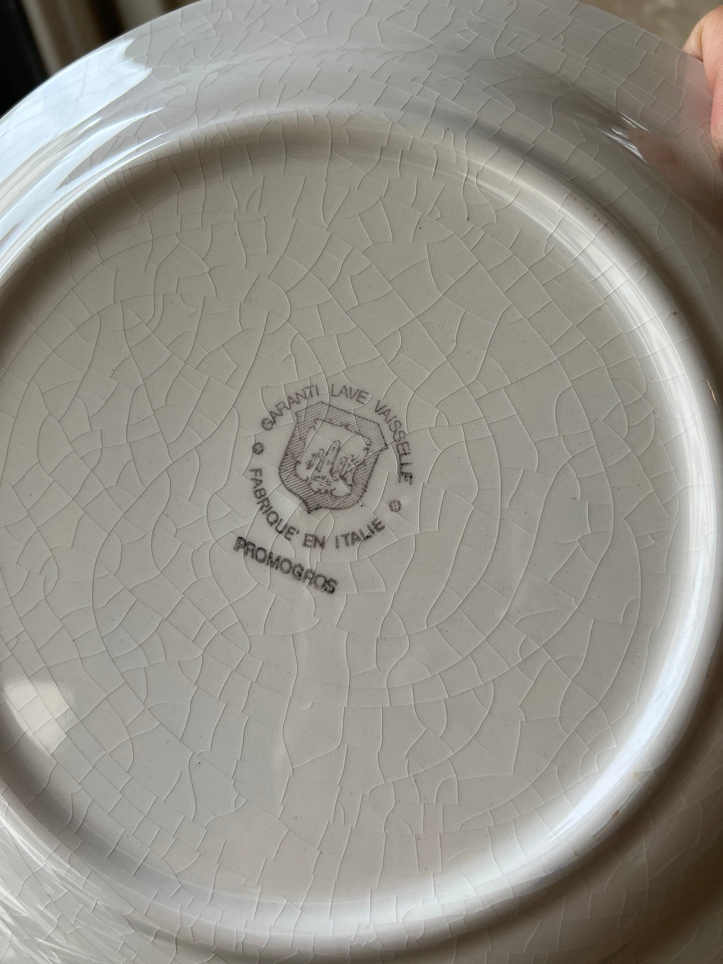 Assiettes semie creuses vintage italiennes