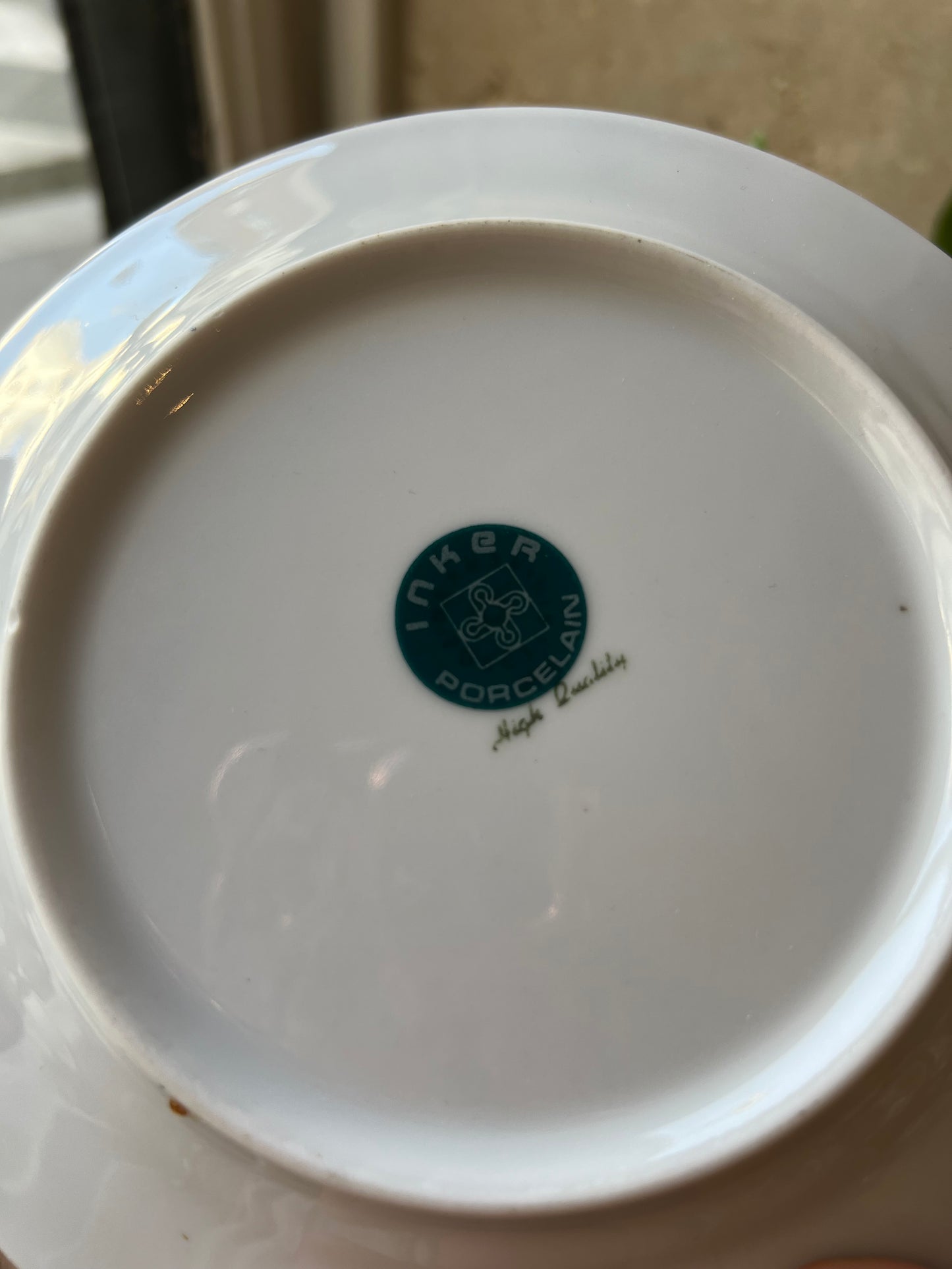 Petites assiettes fleurs