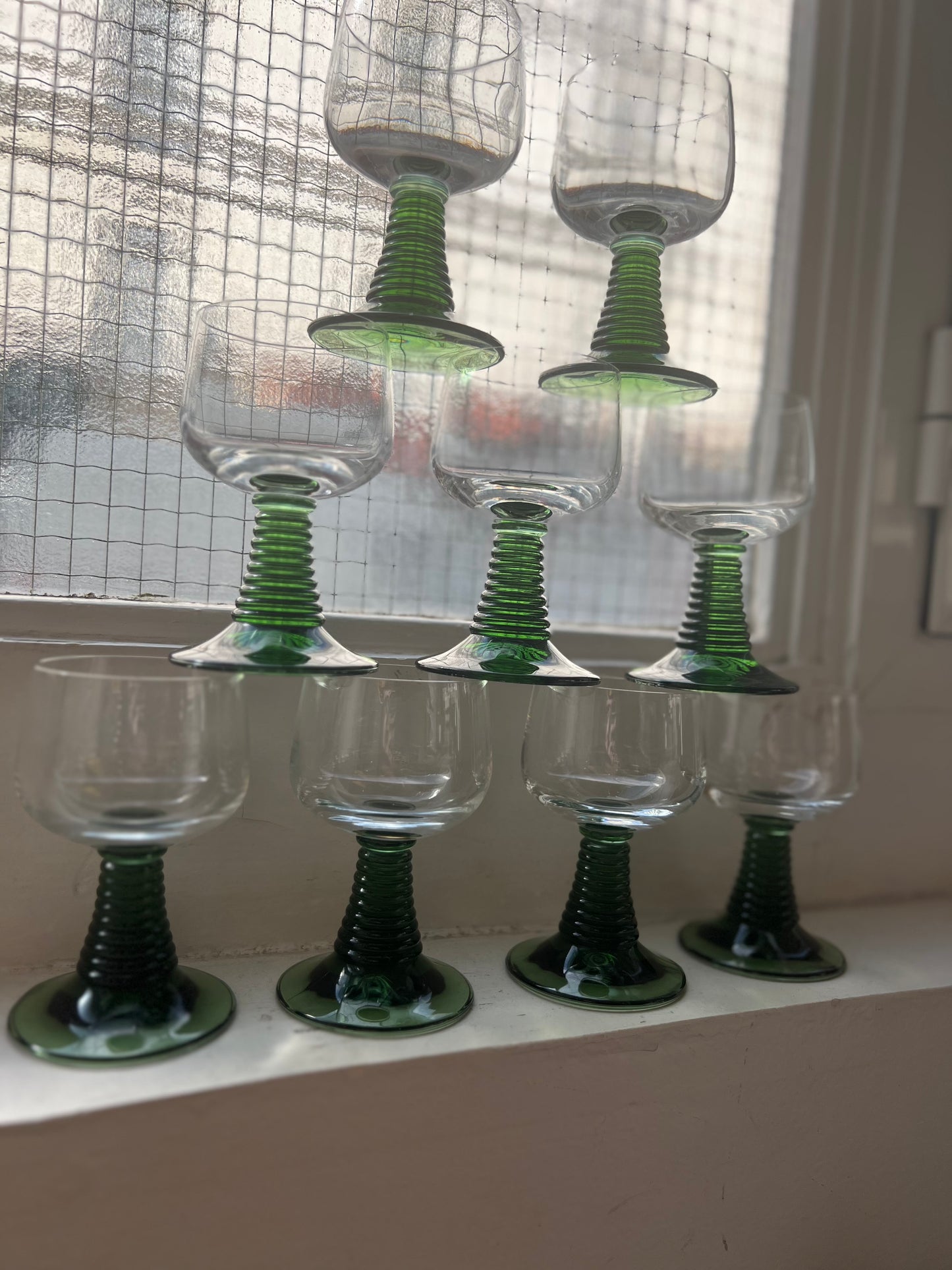 Verre à pieds vintage