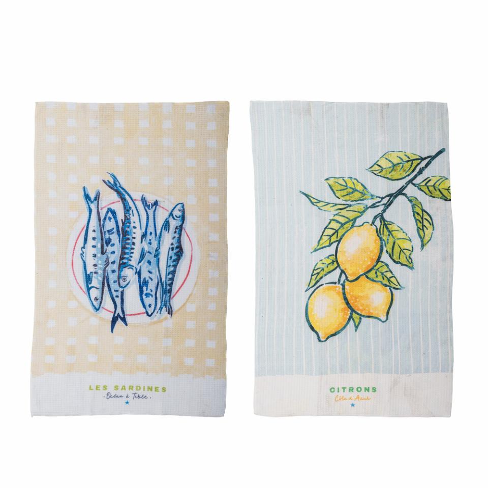 Maxima Serviette de cuisine, Jaune, Microfibre