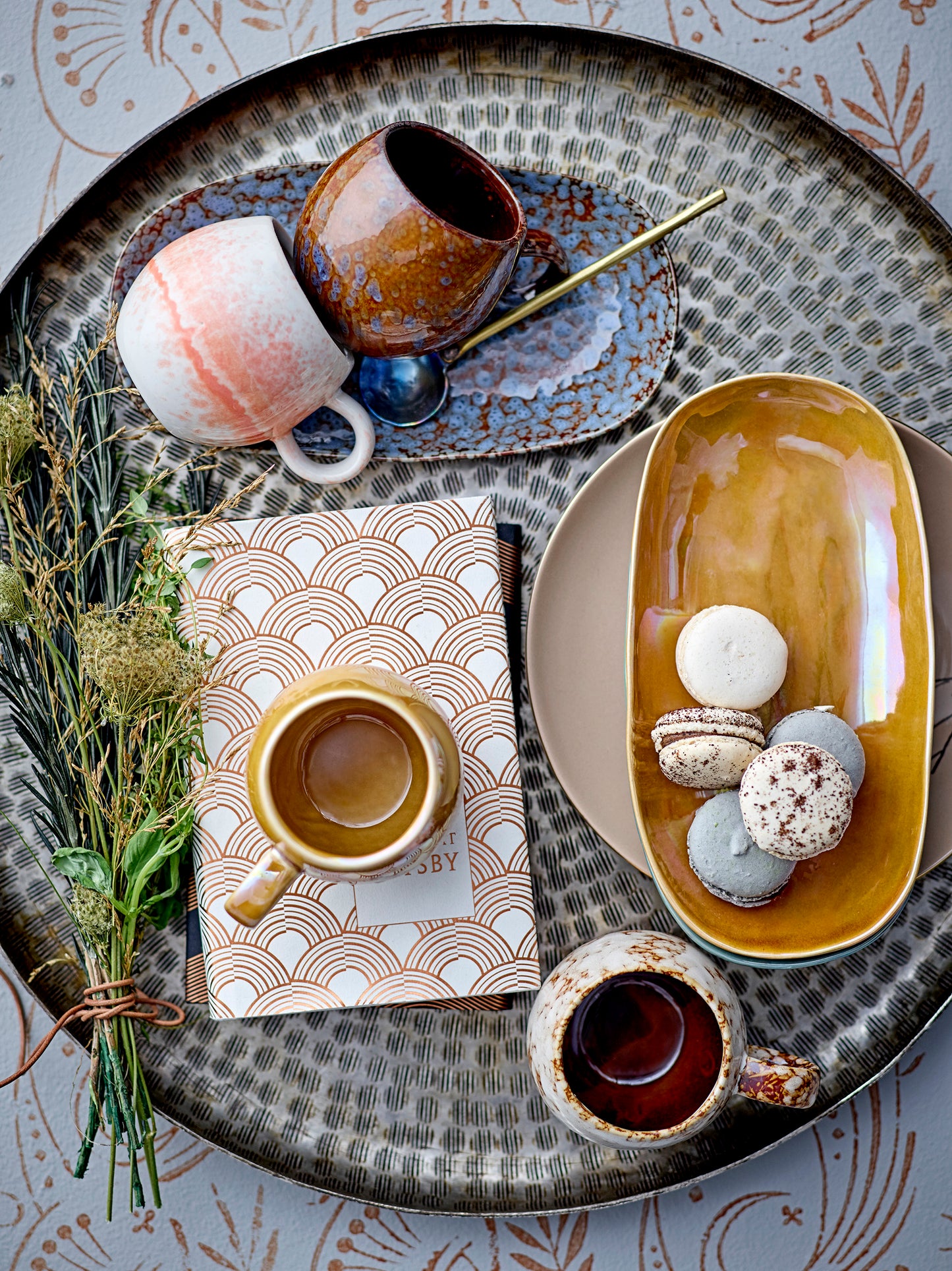 Tasse Paula en grès marron