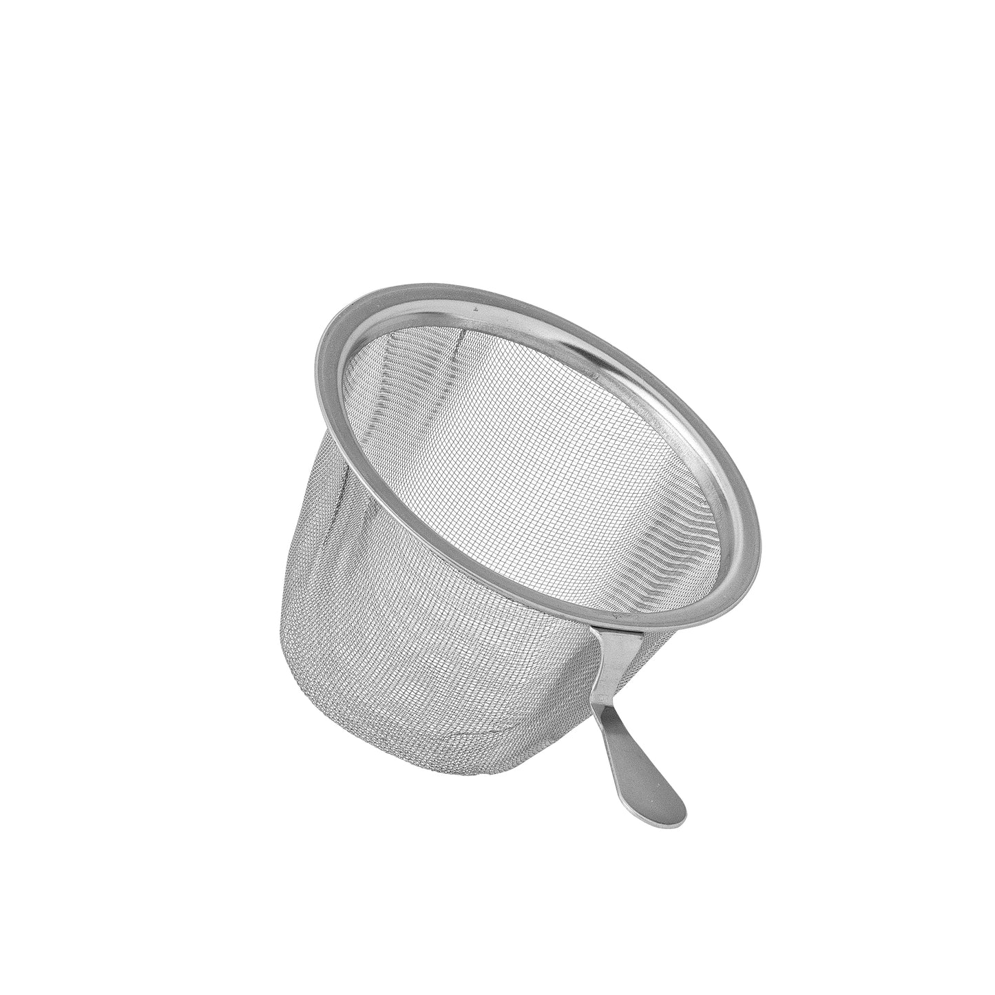 Tasse Yuma avec couvercle et passoire à thé, Naturel, Grès