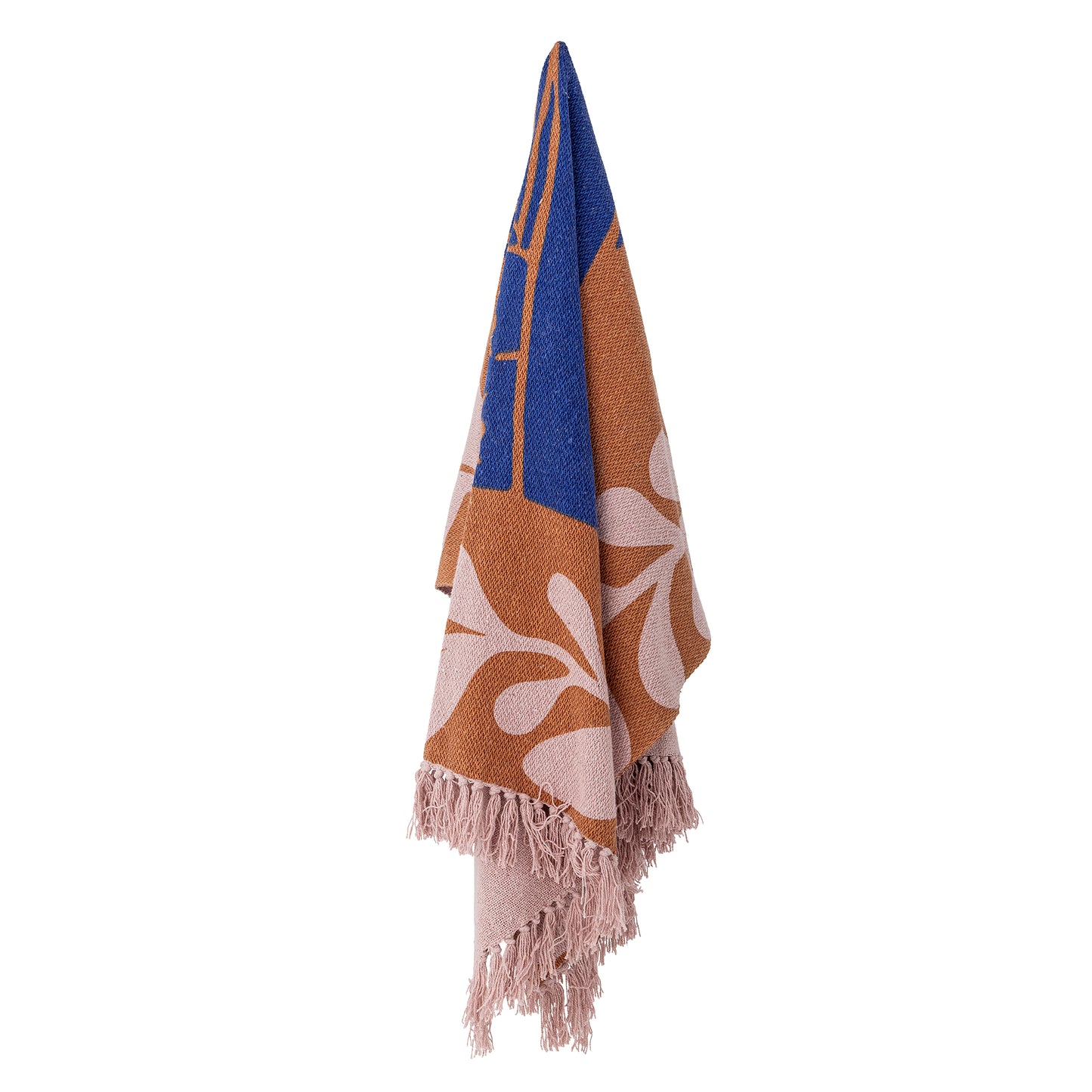 Atle Plaid, Blue, Coton recyclé