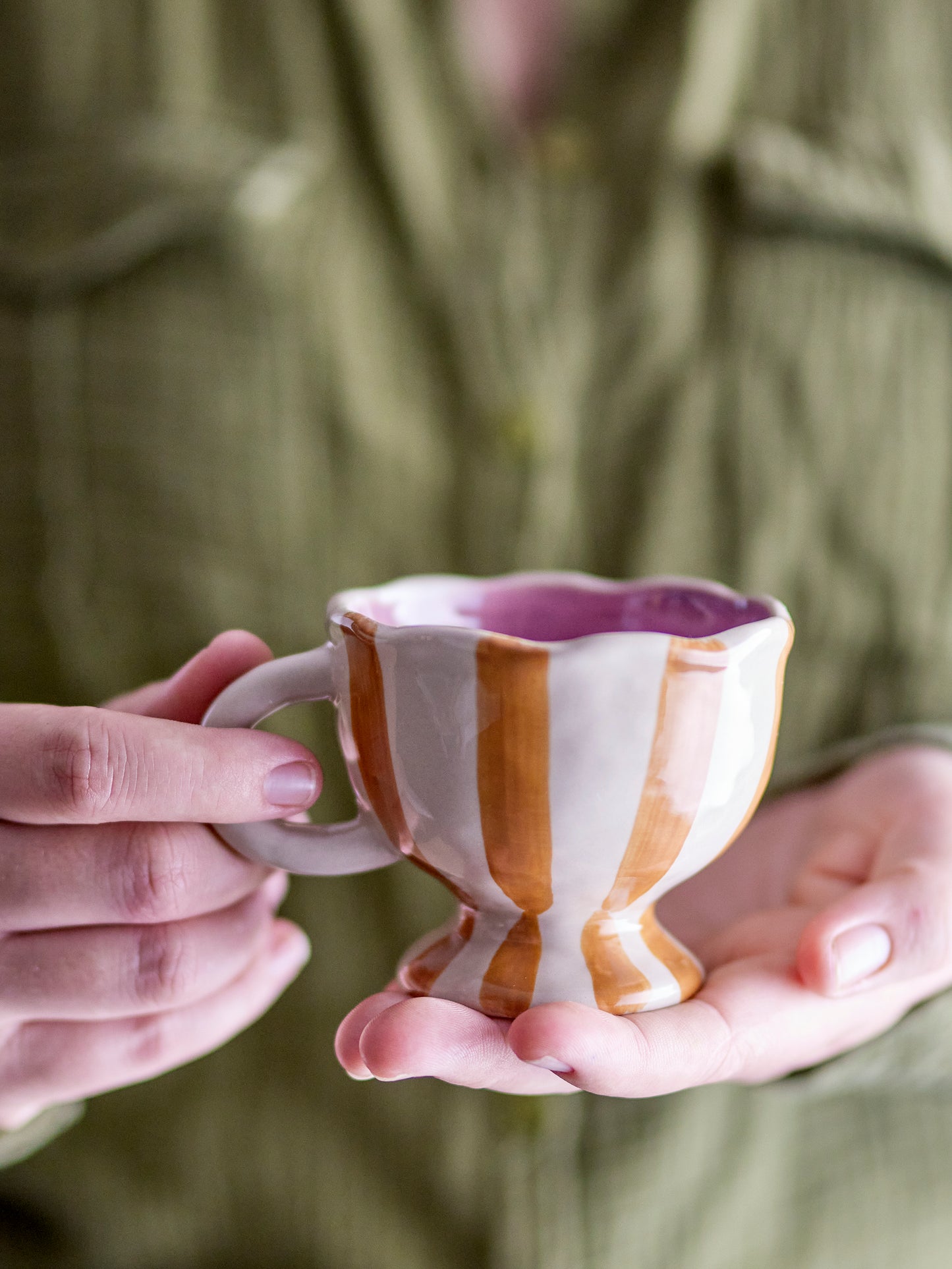 Tasse Willa, Marron, Grès
