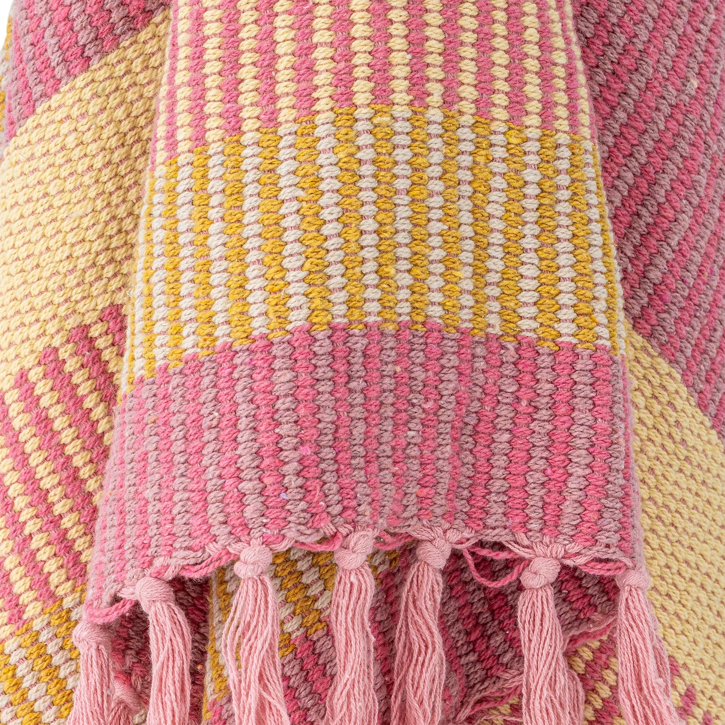 Isnel Rose Plaid, Blue, Coton recyclé