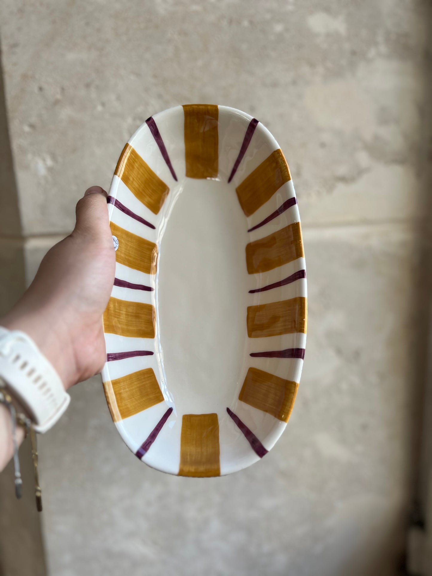 SALADIER OVAL N2 (14x25) - LINEAR - Camurza