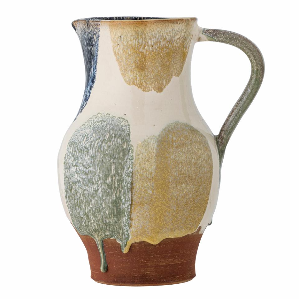 Hayes Vase déco, Bleu, Terre cuite