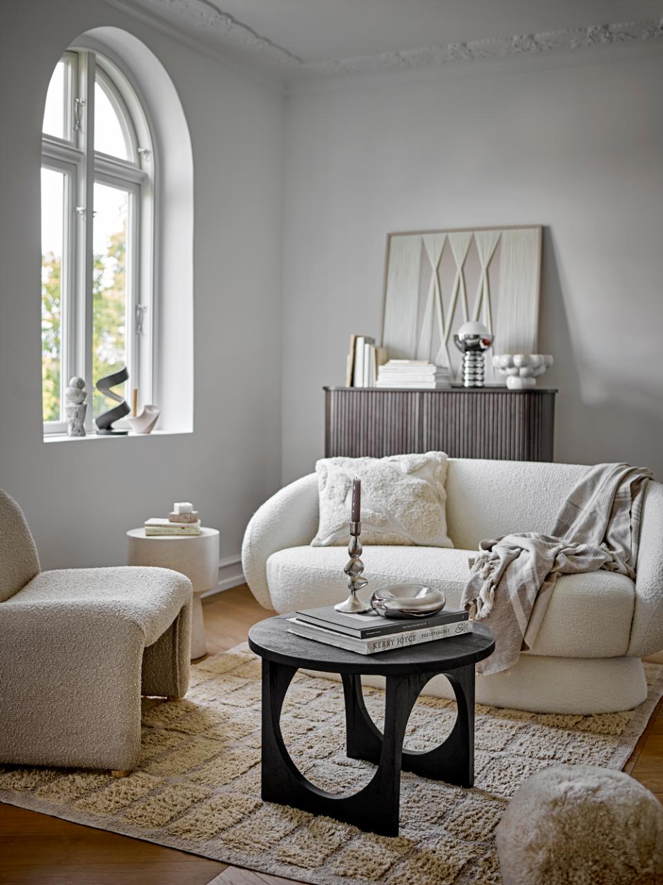 Spike Lampe de table, Argent, Métal