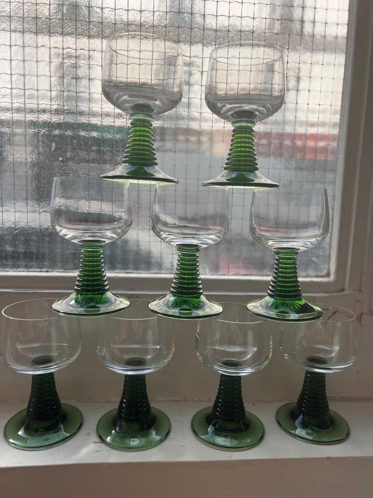 Verre à pieds vintage