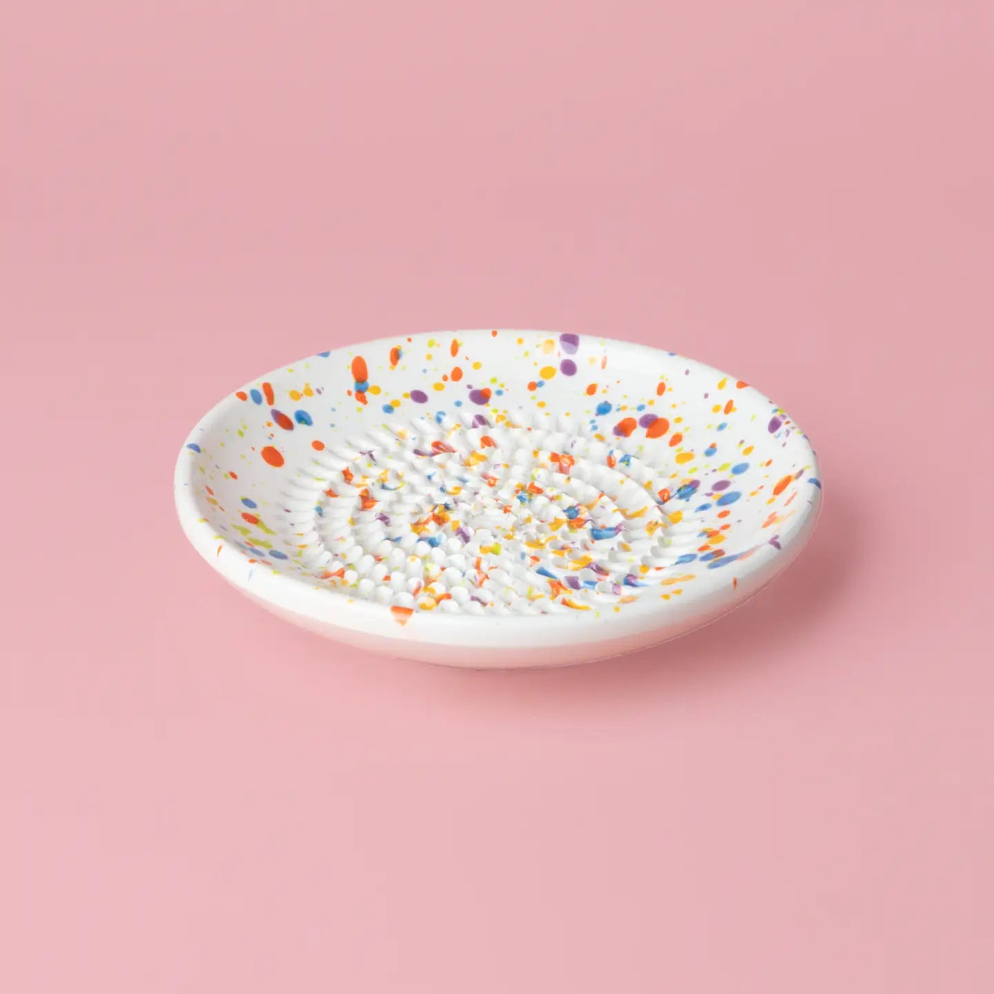 Assiette en céramique PETITE Râpe à Ail / Carnaval