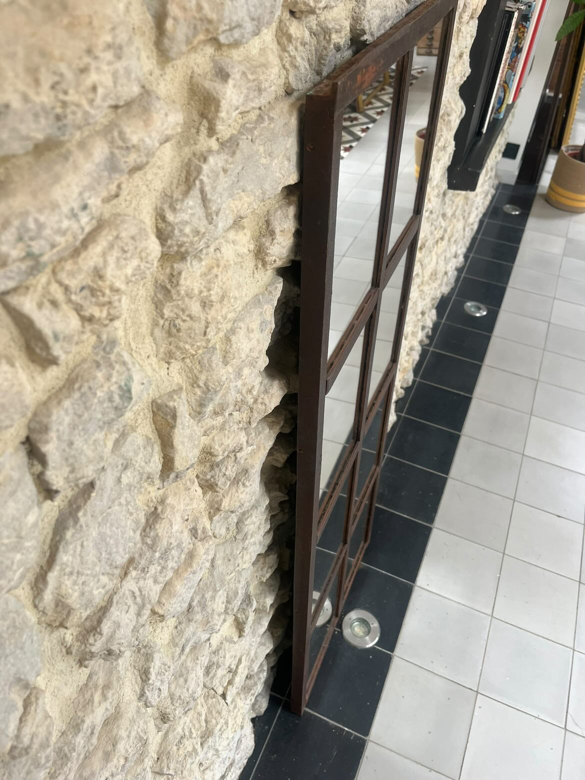 Miroir verrière vintage