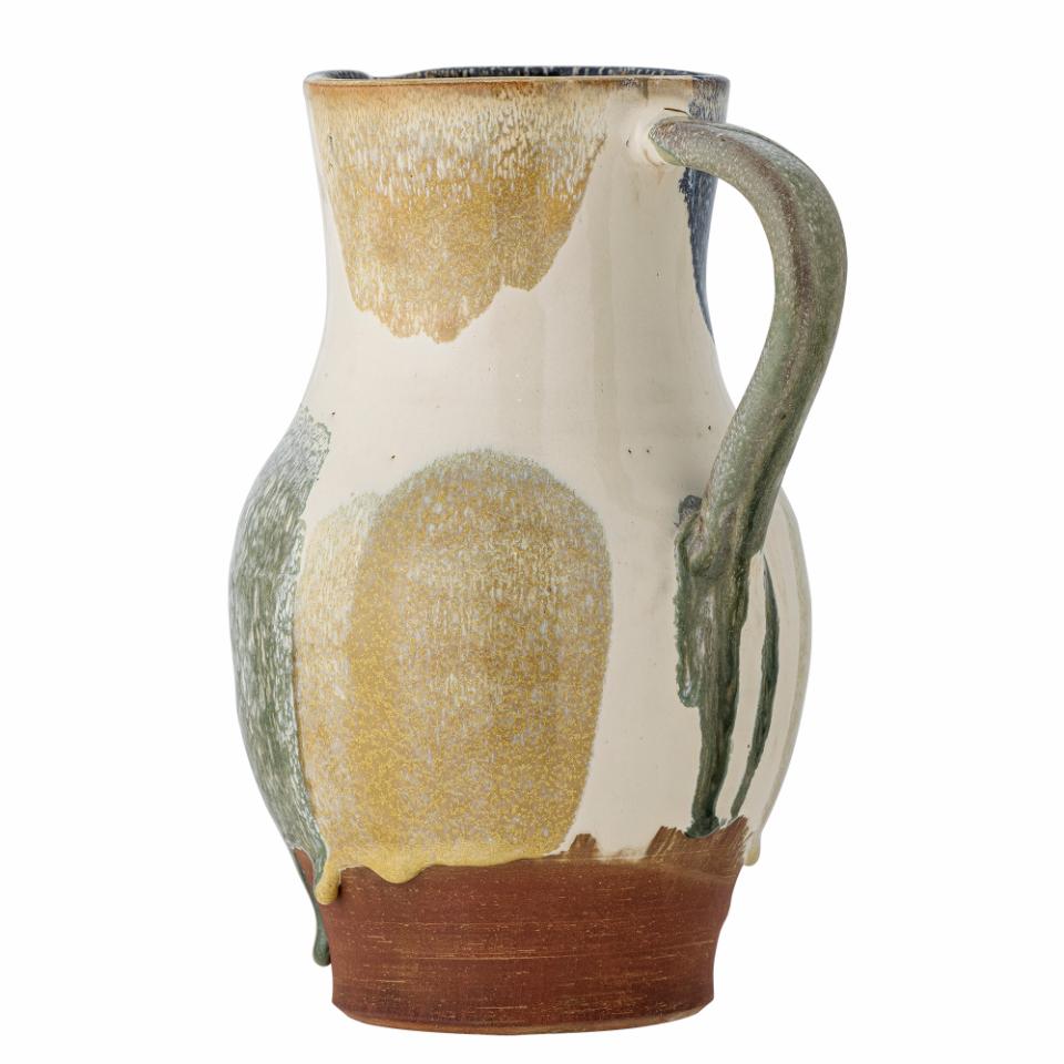 Hayes Vase déco, Bleu, Terre cuite