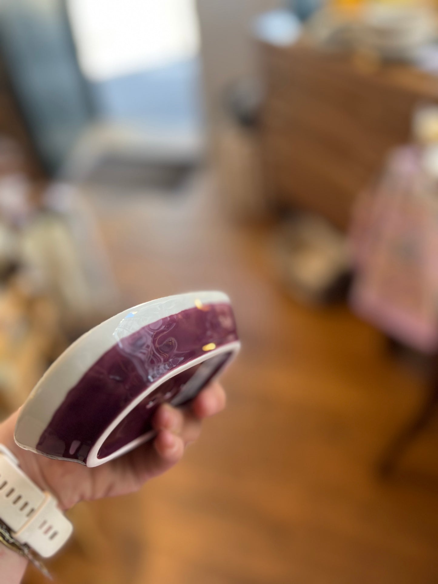 PORTE-SAVON - COLOR - Prune