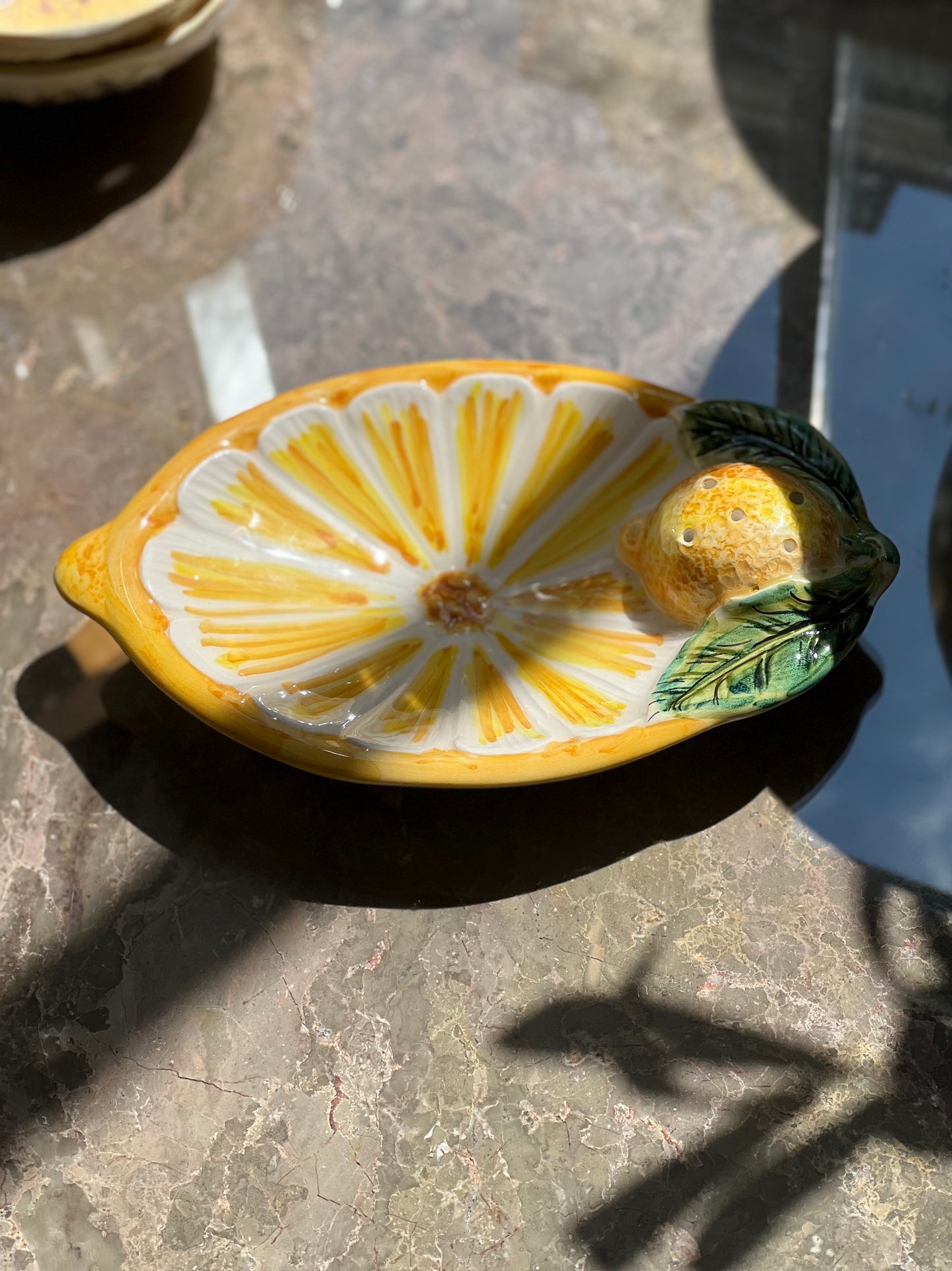 Ravier citron vintage