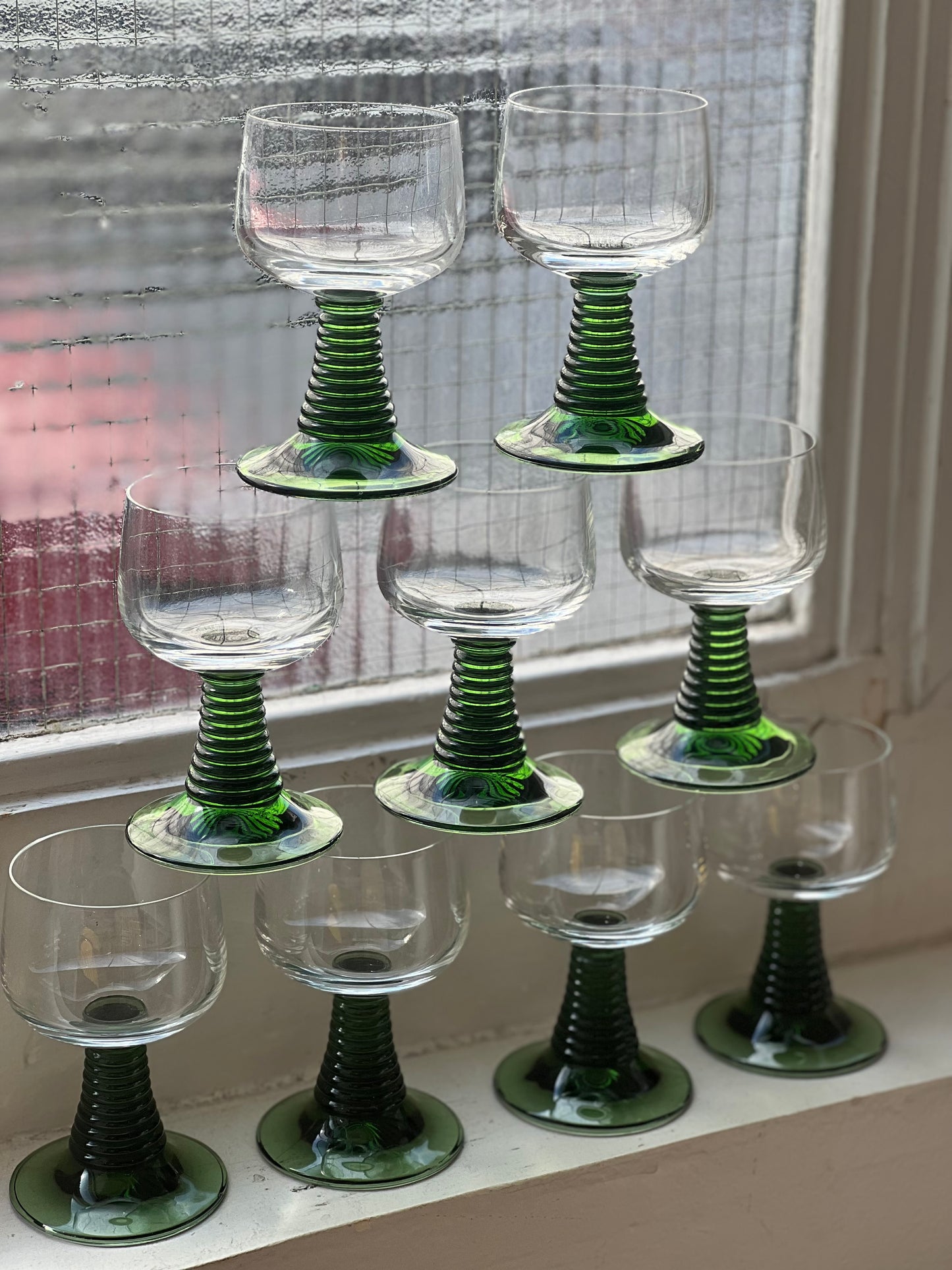 Verre à pieds vintage