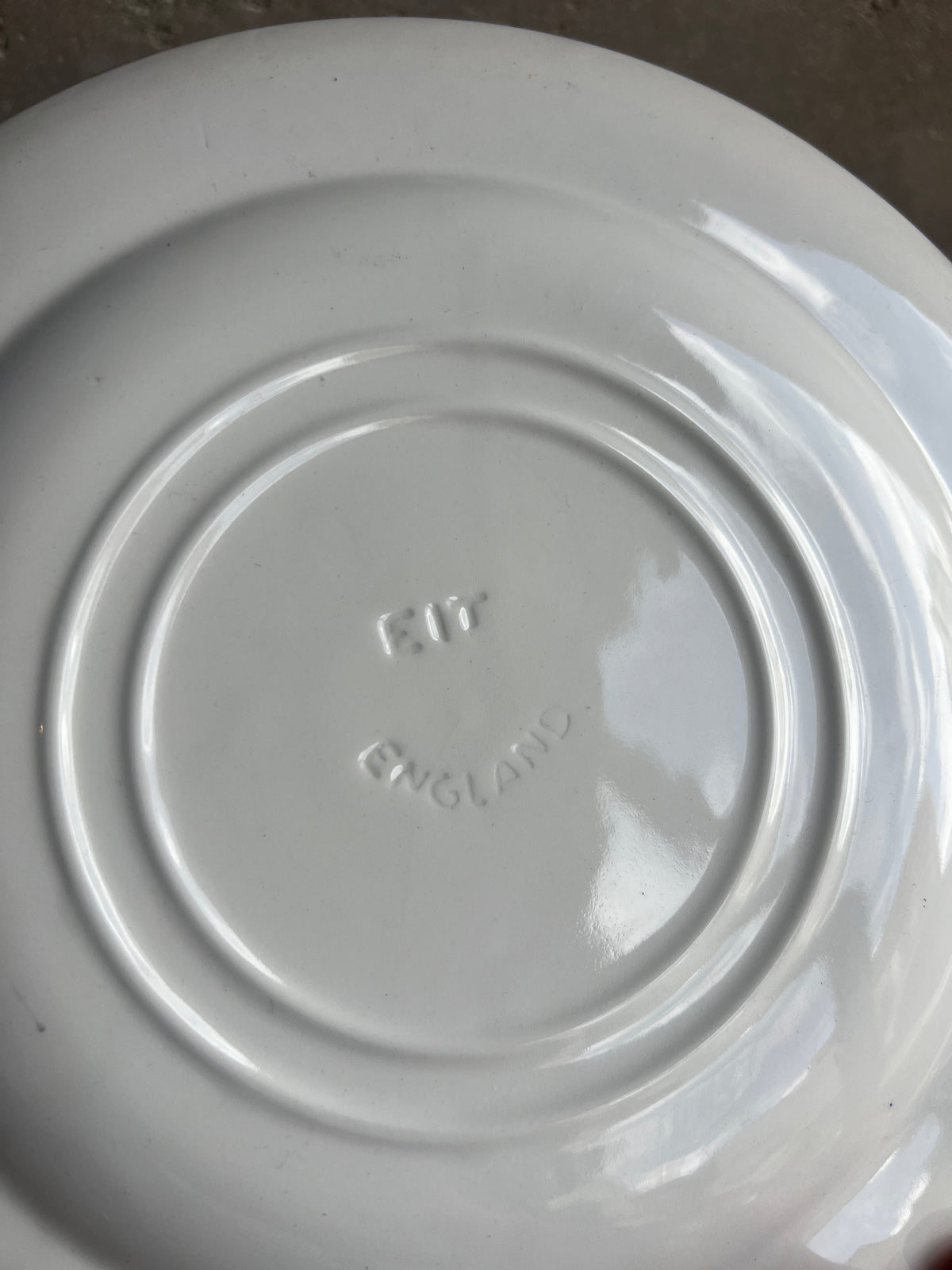 Assiettes vintage plate - Anglaises