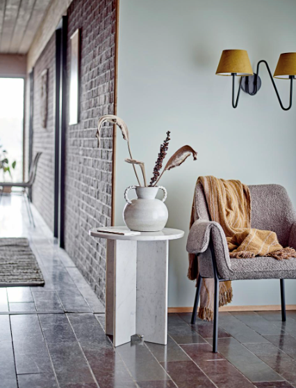 Ginna Plaid, Marron, Coton recyclé