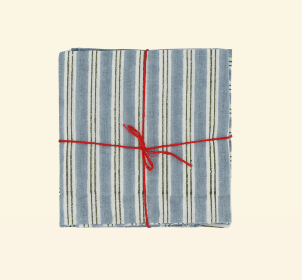 Serviettes de table x4 Lou Ciel