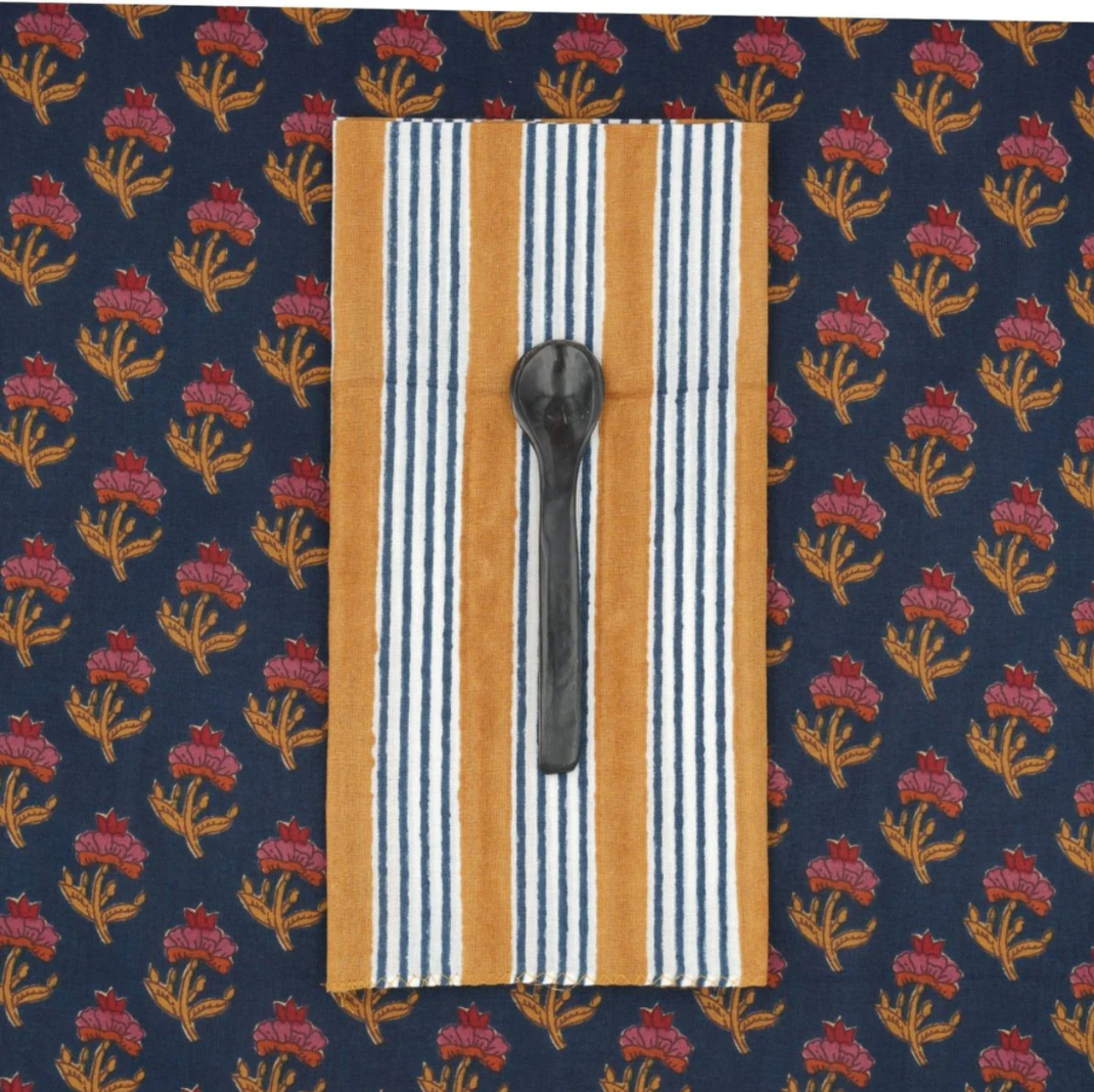 Serviettes de table x4 Alice Sunflower