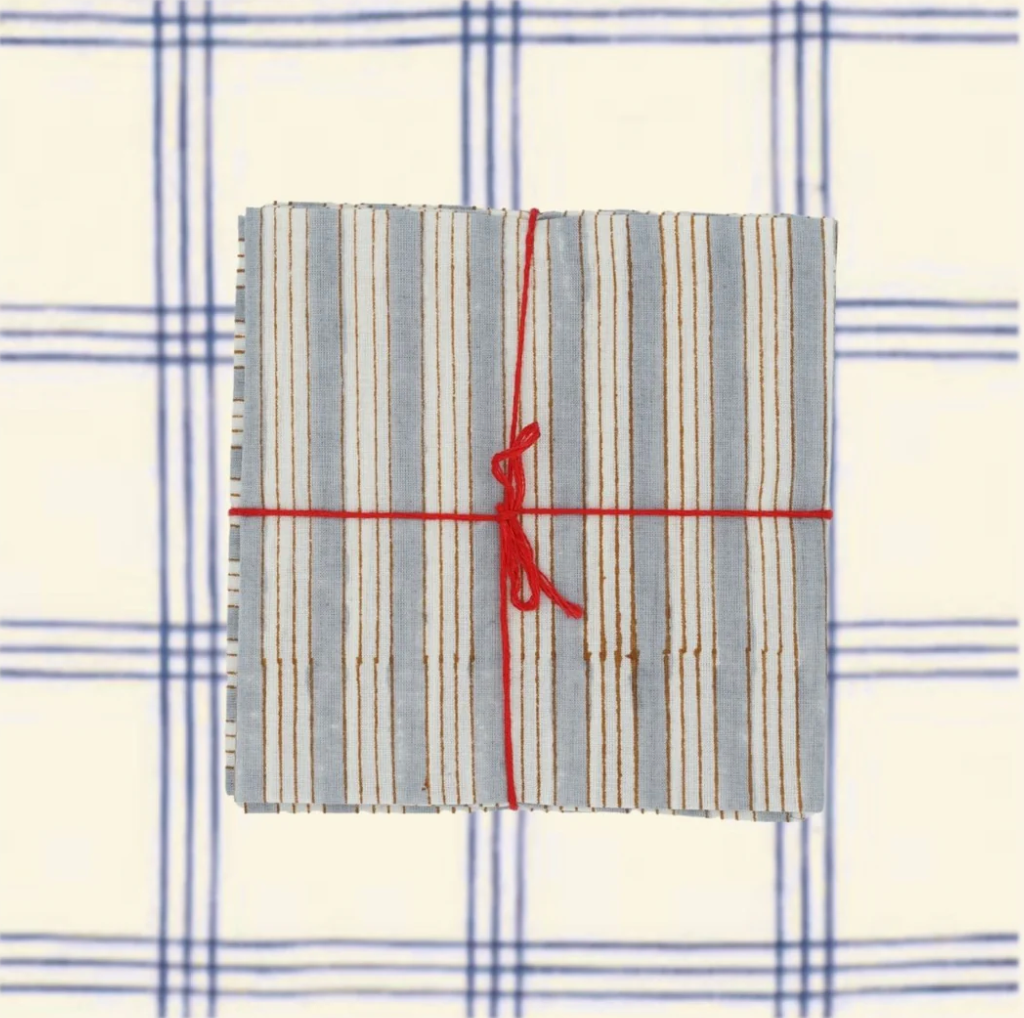 Serviette de table x4 Salem Artic