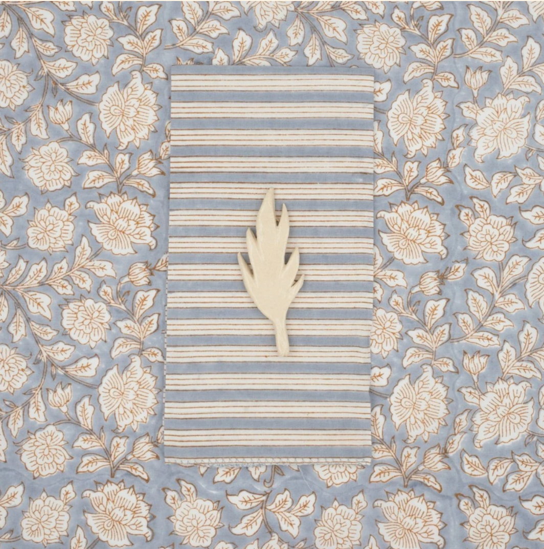 Serviette de table x4 Salem Artic
