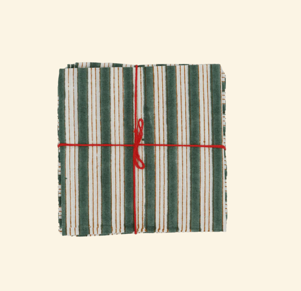 Serviette de table x4 Salem Mousse