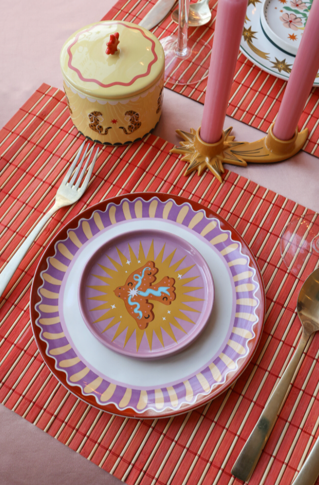 Petite assiette Bird and Star 12 cm