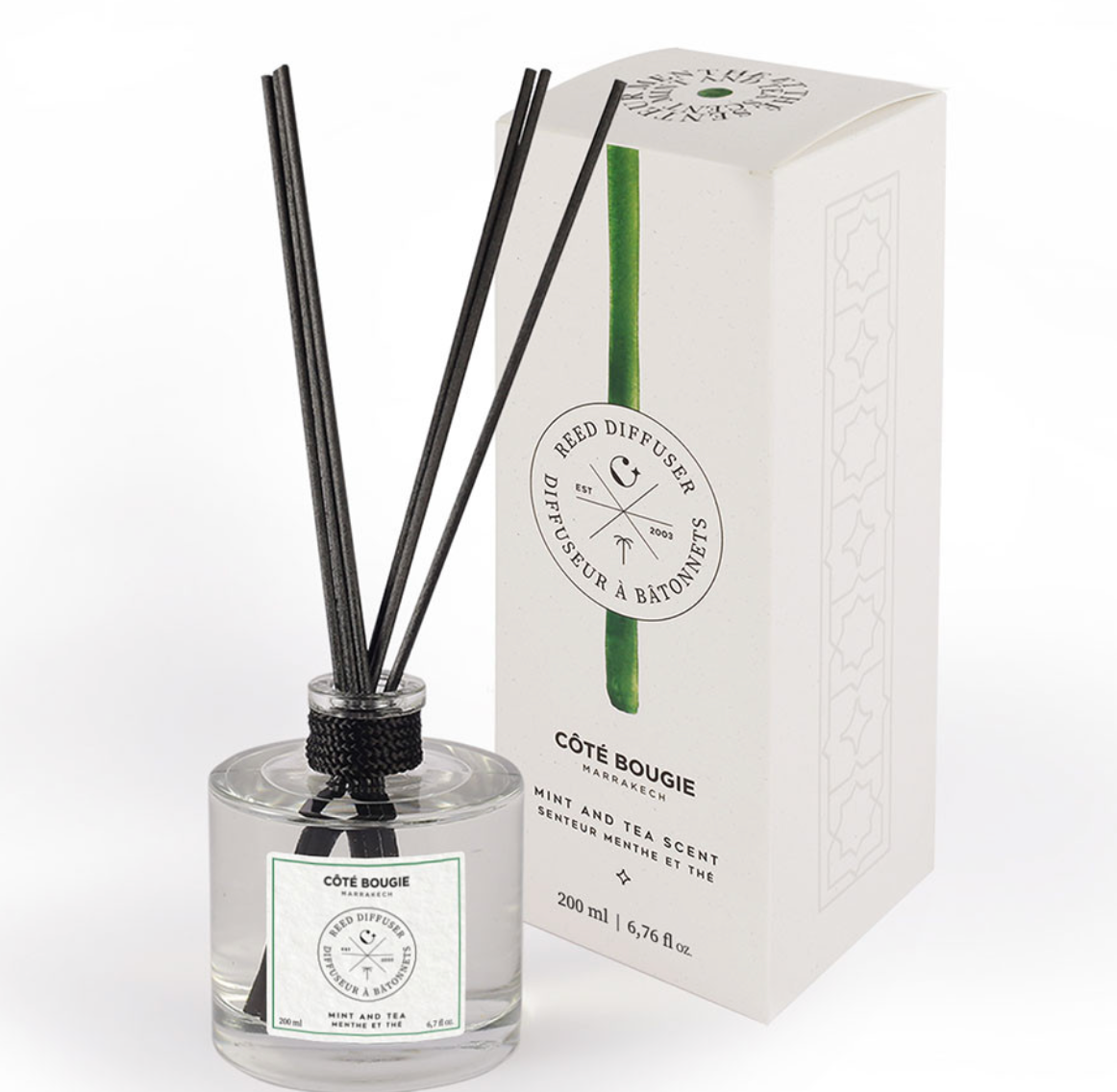 Diffuseur bâtonnet Menthe & Thé 200ML