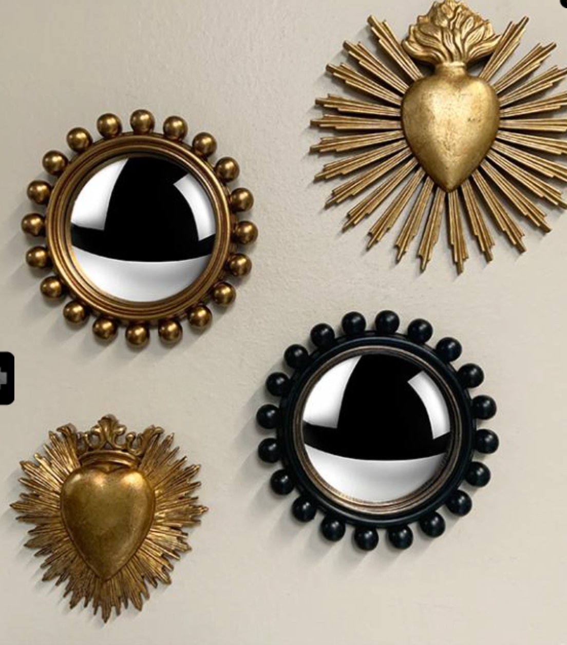 MIROIR CONVEXE BOULES 21,5cm