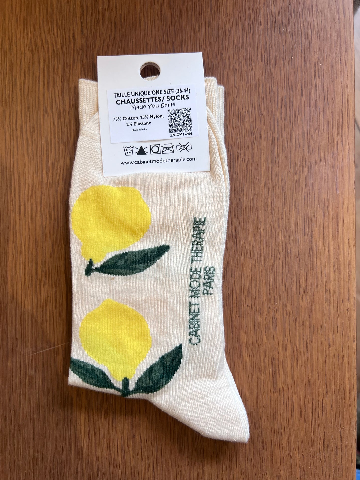 Chaussette Team Limoncello