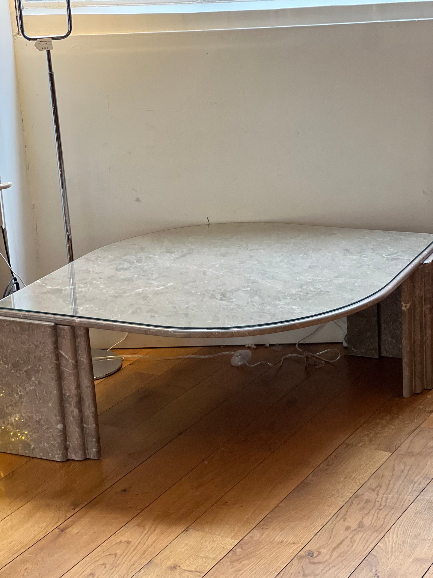 Table basse en marbre Roche Bobois