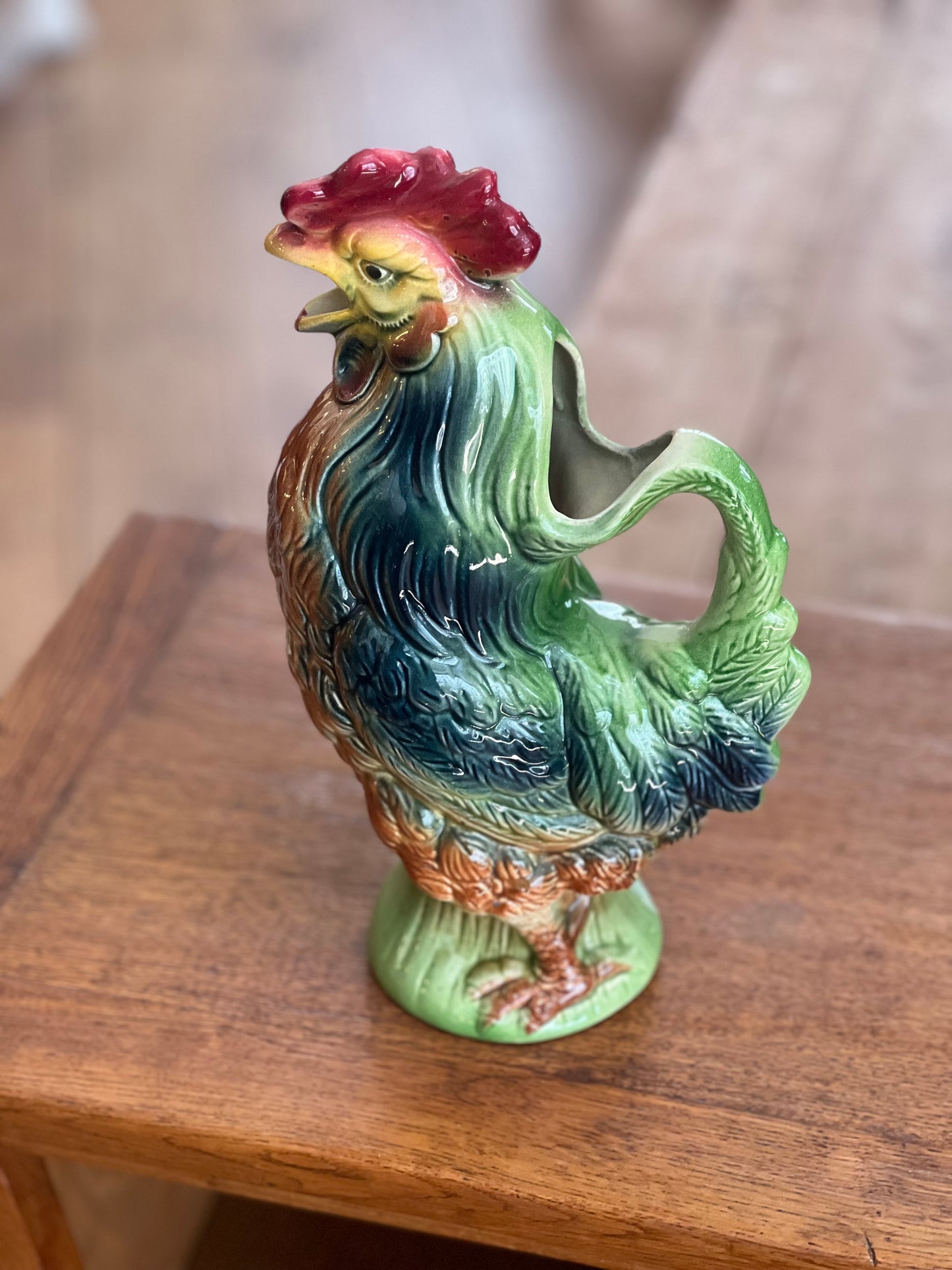 Coq carafe vintage
