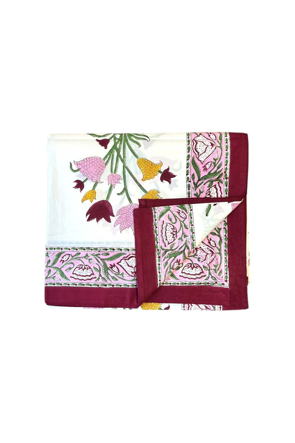 Nappe Hibiscus Rose 250x150cm