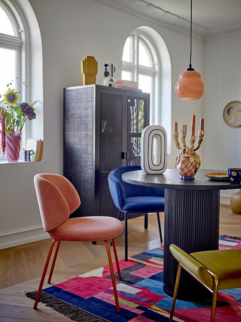 Mae Vase, Bleu, Céramique