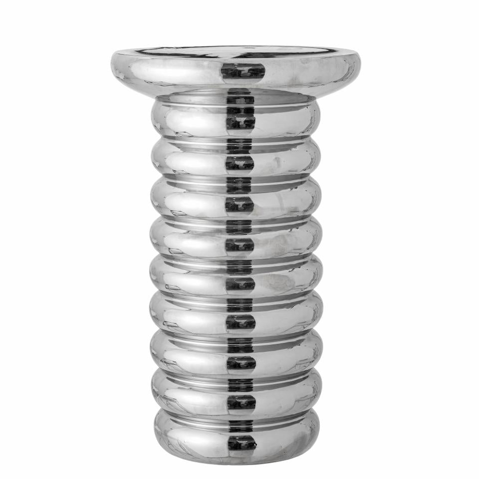 Spike Table d'appoint, Argent, Grès